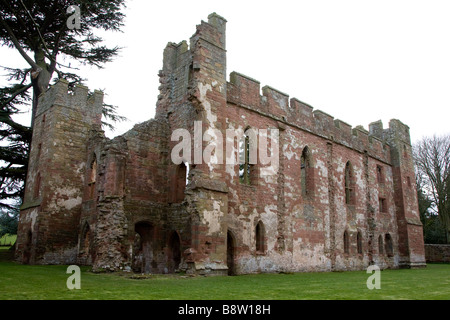 Acton Burnell Castle, Shropshire, England Stock Photo