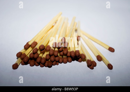 Another pile of matches 3 Stock Photo