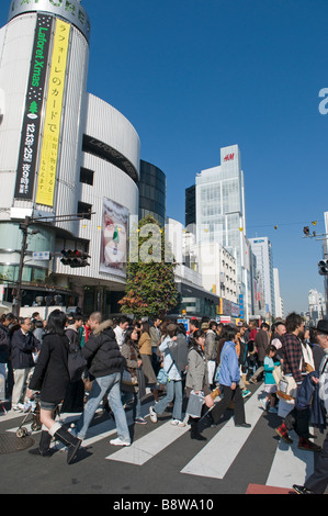 Omote sando dori Harajuku Tokyo Japan Stock Photo