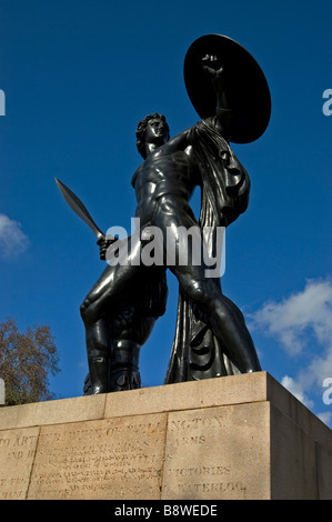 Statue of Achilles,the Wellington Memorial,Hyde Park. Stock Photo