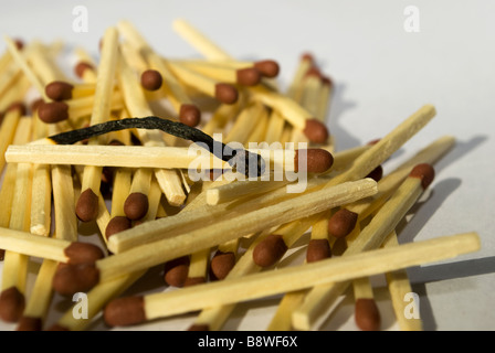 Another pile of matches 1 Stock Photo