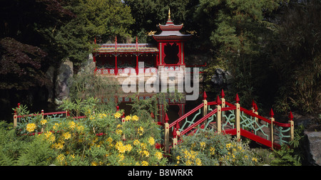 Chine garden at Biddulph Grange Stock Photo