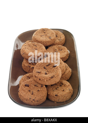 Mini Choclate Chip Cookies Stock Photo