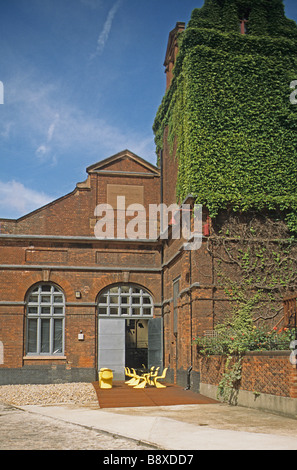 London, Wapping Hydraulic Pumping Station, in Wapping Wall, now an arts and cultural Centre. Stock Photo
