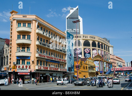 Wisma Fui Chiu Kuala Lumpur Chee Cheong Kai Chinatown china town chinese Malaysia Stock Photo