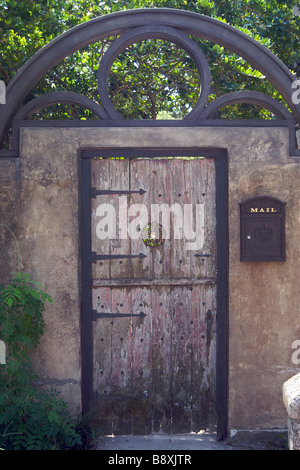 Old gate. St. Augustine Florida Stock Photo
