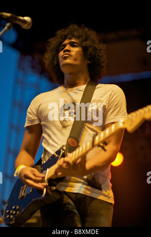 Black Kids guitarist vocalist Reggie Youngblood Stock Photo