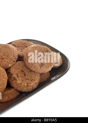 Mini Choclate Chip Cookies Stock Photo