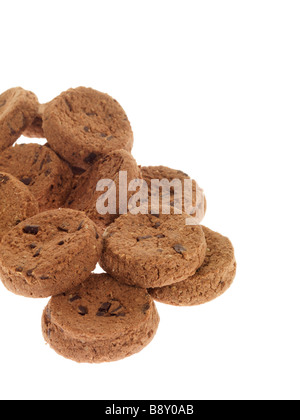 Mini Choclate Chip Cookies Stock Photo