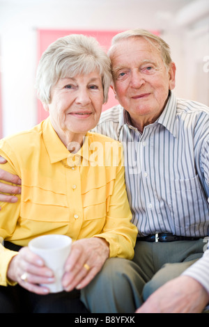 An old couple Sweden. Stock Photo