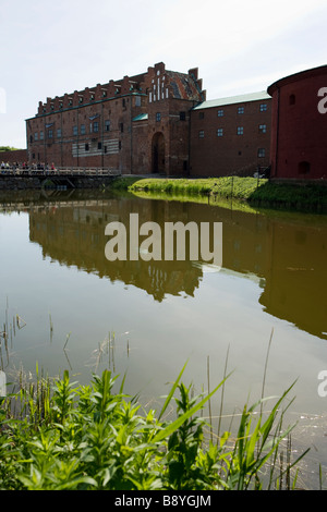 Malmo castle in Malmo Sweden. Stock Photo