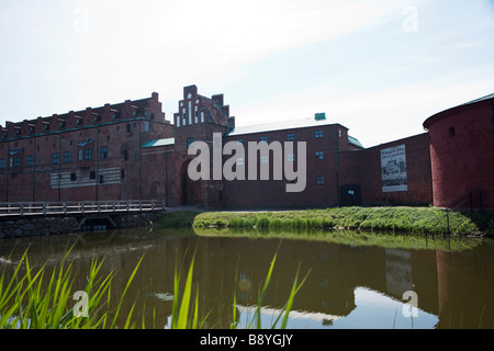 Malmo castle in Malmo Sweden. Stock Photo