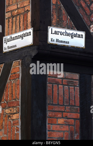 Brick building in Malmo, Sweden Stock Photo - Alamy