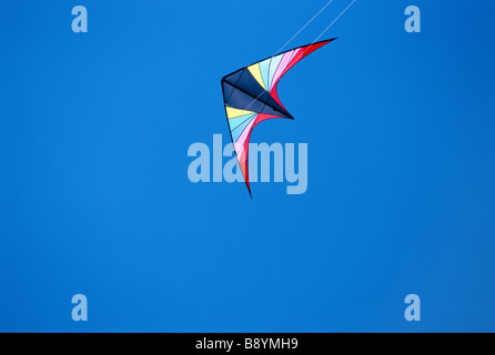 A kite and a blue sky. Stock Photo