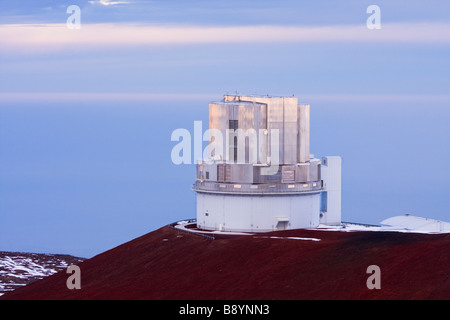 Subaru telescope - Manua Kea, Hawaii, Big Island, USA. Stock Photo