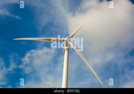 Wind mill near Tarifa Cadiz Province Spain Stock Photo
