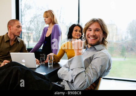 Student life Sweden. Stock Photo