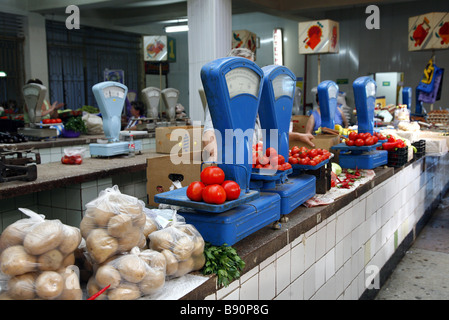 OLD SCALES IN UZHHOROD MARKET UZHHOROD UKRAINE UZHHOROD UKRAINE 23 August 2007 Stock Photo