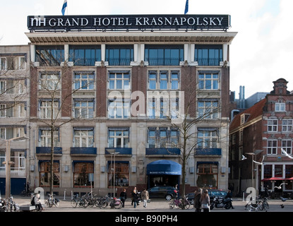 The Grand Hotel Krasnapolsky Amsterdam Stock Photo