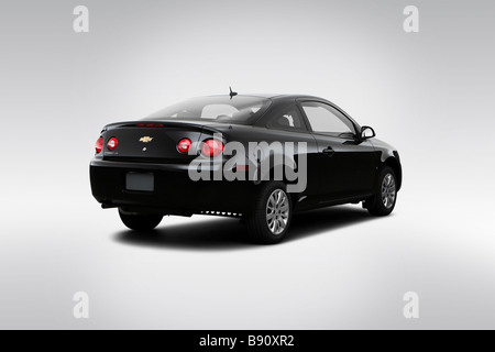 2009 Chevrolet Cobalt LT in Black - Rear angle view Stock Photo