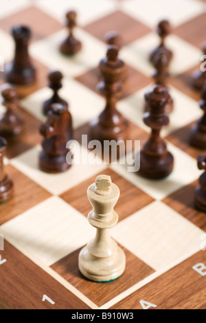 A game of chess Sweden. Stock Photo