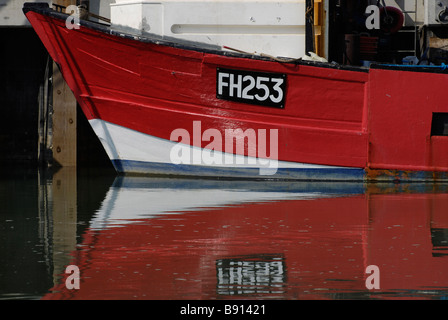 fishing boat Rye Harbour East Sussex England Stock Photo
