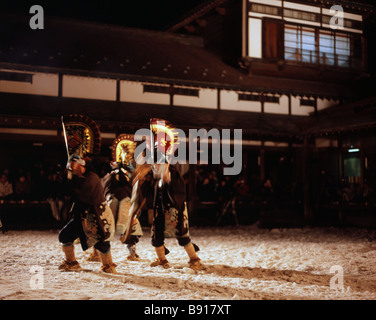 Hachinohe Enburi Festival, Aomori, Japan Stock Photo