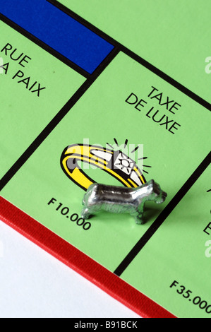 French monopoly board