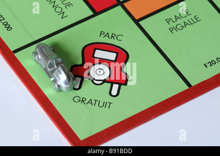French monopoly board, Free Parking