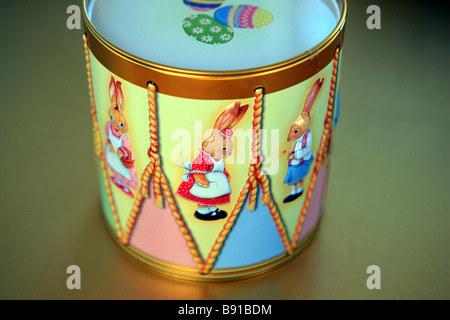 Easter egg drum Stock Photo