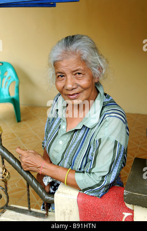 kampung dalam bugis, pontianak, kalimantan, Indonesia Stock Photo