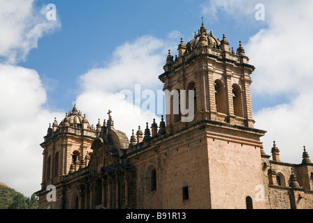 La Campania de Jesus church on the Plaza de Armas in Cusco, Peru. Stock Photo