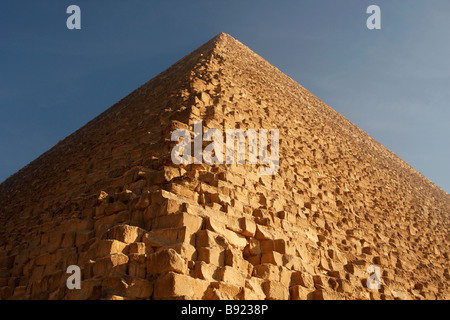 Great Pyramid of Khufu (Cheops), Giza, Cairo, Egypt, [North Africa] Stock Photo