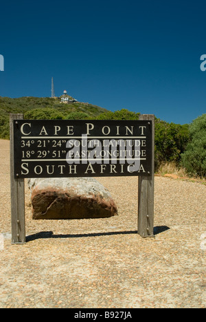 Cape Point, South Africa (Cape Agulhas) Stock Photo