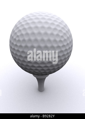 golf ball Stock Photo