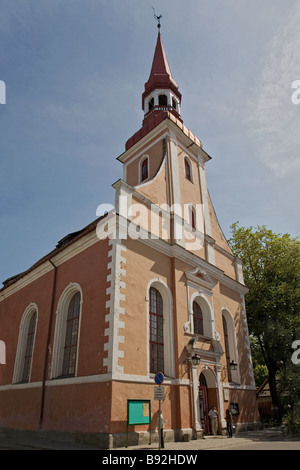 St. Elizabeth’s Lutheran Church in Pärnu, Estonia, Europe Stock Photo