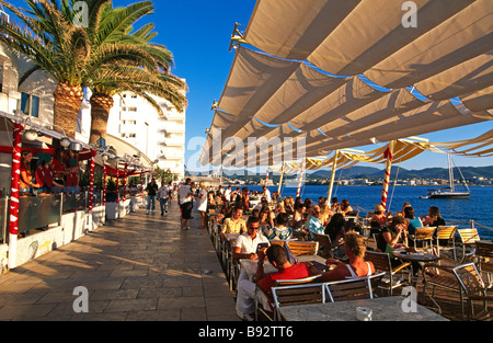 Cafe Mambo in San Antonio Ibiza Balearic Islands Spain Stock Photo