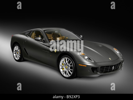 License available at MaximImages.com - Ferrari Fiorano 599 GTB sports car Stock Photo