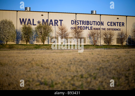 Walmart Distribution Center No. 6094 in Bentonville, Arkansas, U.S.A. Stock Photo