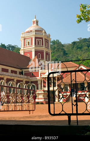 Mangueshi Temple of Goddess Shantadurga,Goa,India. Stock Photo