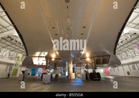 Concorde G-BOAE at Barbados Concorde Experience, 'Grantley Adams International Airport' Stock Photo