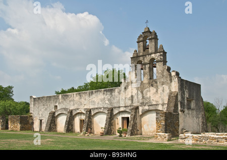 Texas San Antoino Missions National Historical Park Mission San Juan circa 1731 Stock Photo