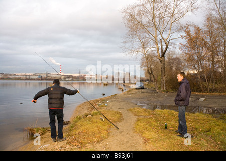 scenes from ural mash ekaterinberg russia Stock Photo