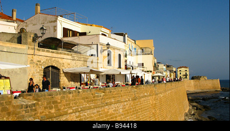 Alghero (Alguer). Sassari Province. Sardegna. Italy Stock Photo