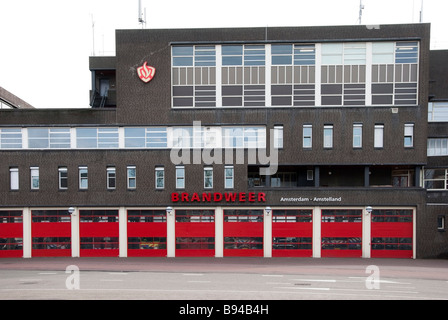 Amstelland Fire Station Amsterdam Stock Photo