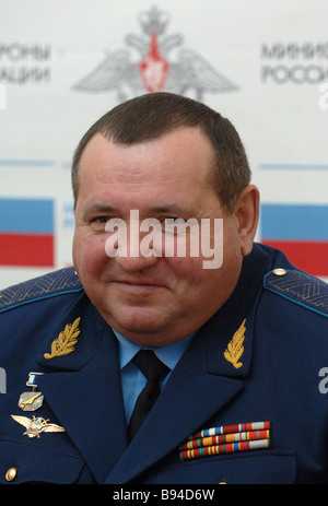 Major General Pavel Androsov the commander of the Russian Air Force s ...