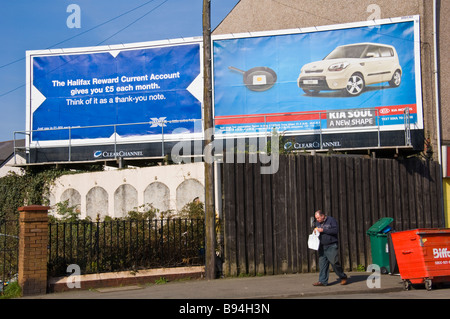 Halifax bank advertising billboard poster Stock Photo - Alamy