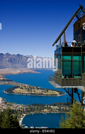 Skyline Restaurant Queenstown New Zealand Stock Photo