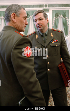 Russian First Deputy Defense Minister Alexander Belousov at the First ...