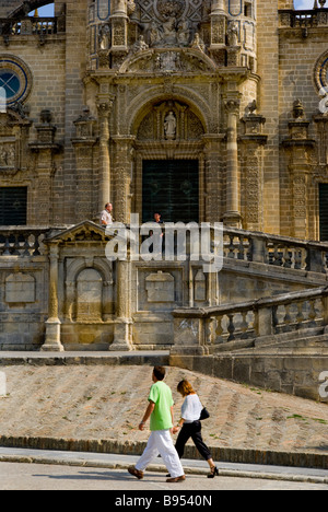 Europe Spain Andalucia Jerez de la frontera cathedral Stock Photo